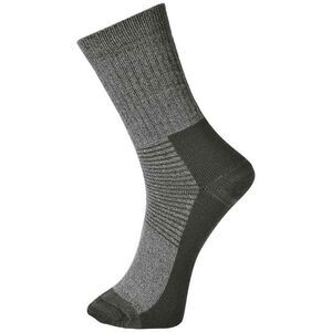 Portwest Unisex Adult Thermal Socks / Gray